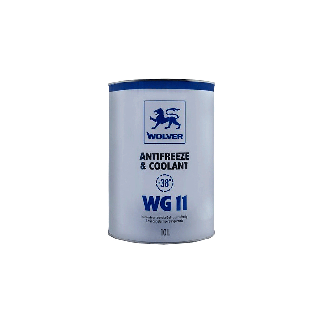 Антифриз Wolver WG11 синий 10л (4260360944789)