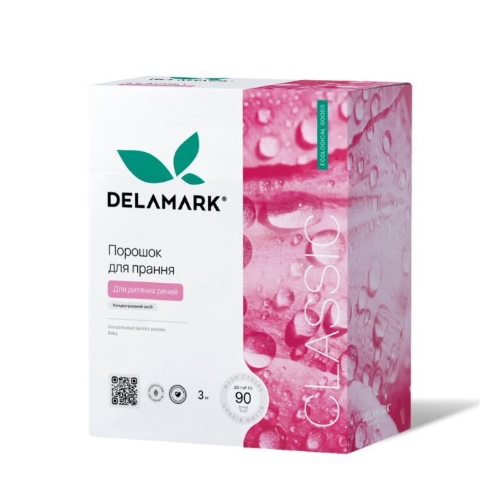Стиральный порошок DeLaMark Baby 3 кг (4820152330338)