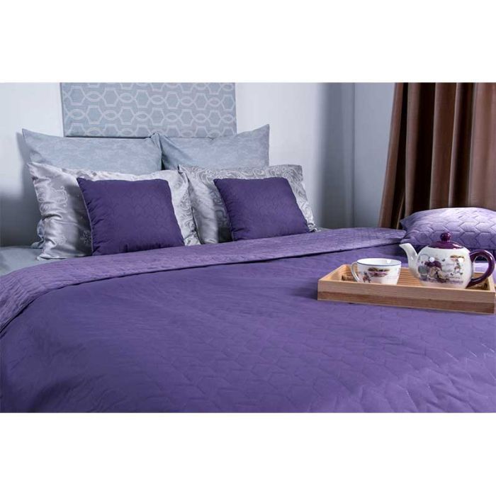 Покривало Руно двостороннє декоративне Velour Violet 150х220 см (360.55_Violet) зображення 7