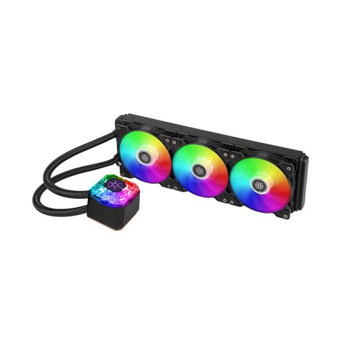 Система жидкостного охлаждения Silver Stone IceGem 360P ARGB (SST-IG360-ARGB)