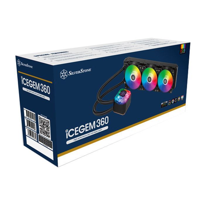 Система жидкостного охлаждения Silver Stone IceGem 360P ARGB (SST-IG360-ARGB) изображение 8
