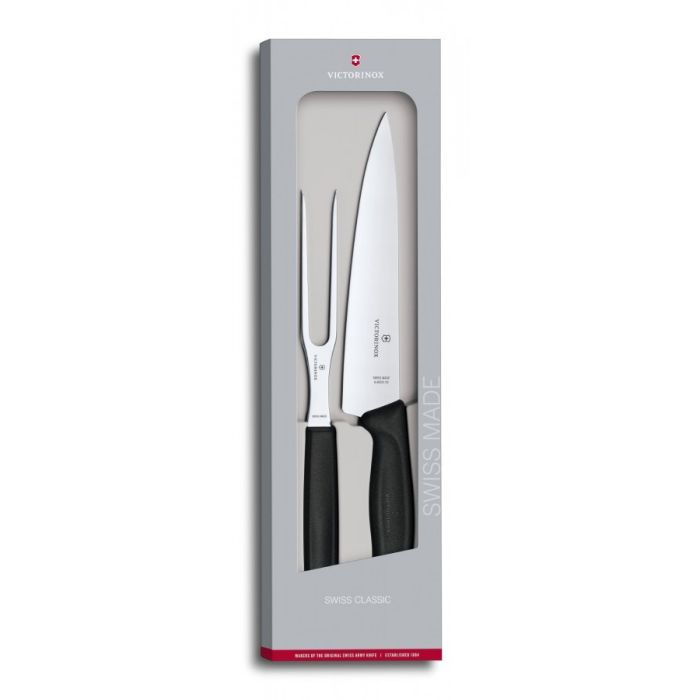 Набор ножей Victorinox SwissClassic Carving Set Black (6.7133.2G)