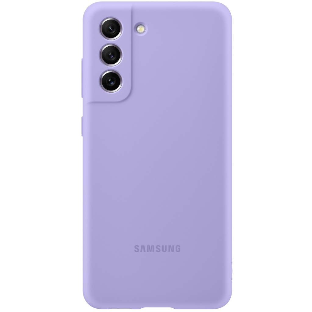 Чохол до мобільного телефона Samsung Silicone Cover Galaxy S21 FE (G990) Lavender (EF-PG990TVEGRU) зображення 3