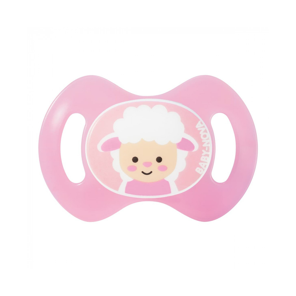 Пустышка Baby-Nova Sheep 0-2 мес., розовая (3966387)