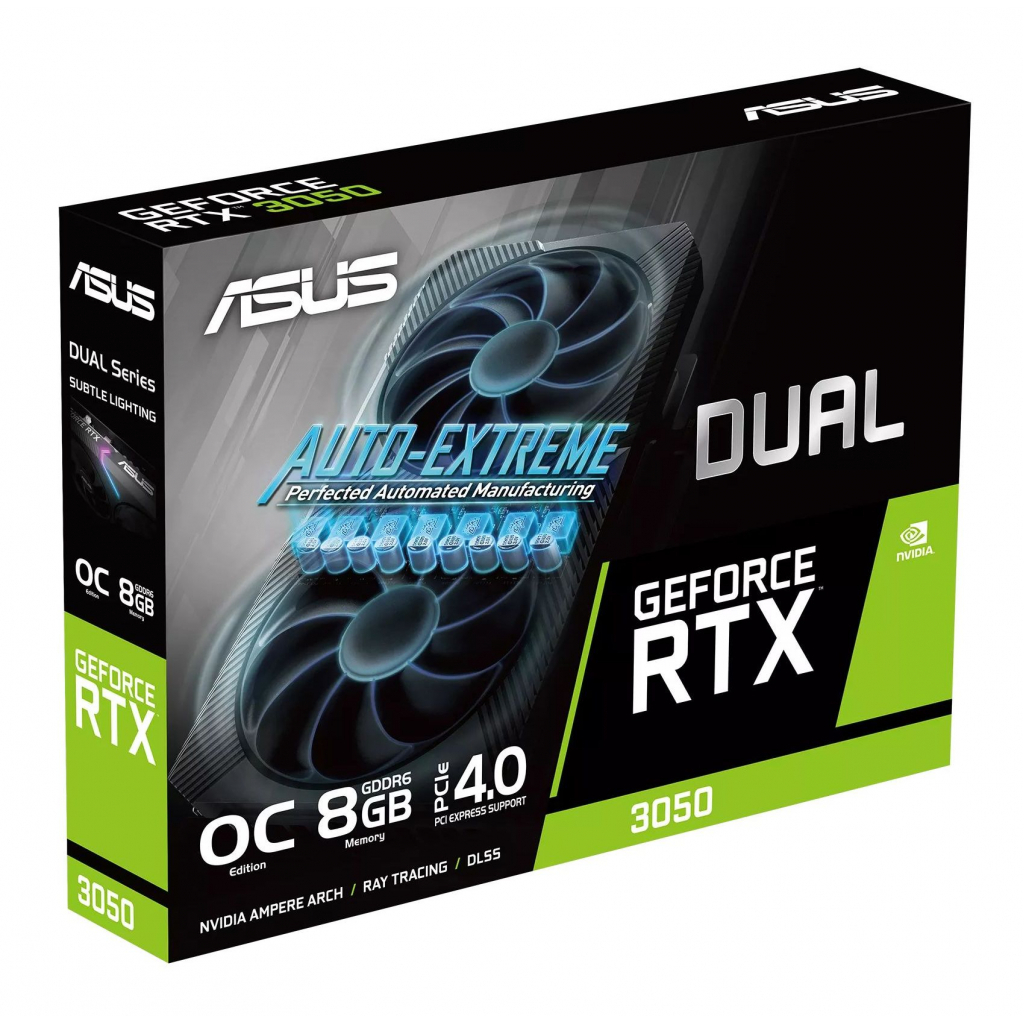 Видеокарта ASUS GeForce RTX3050 8Gb DUAL OC (DUAL-RTX3050-O8G) изображение 10