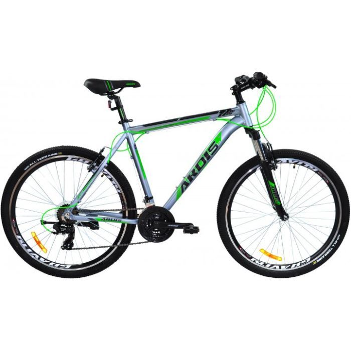 Велосипед Ardis Colt 27,5" рама-19" Al Grey/Green (02582)