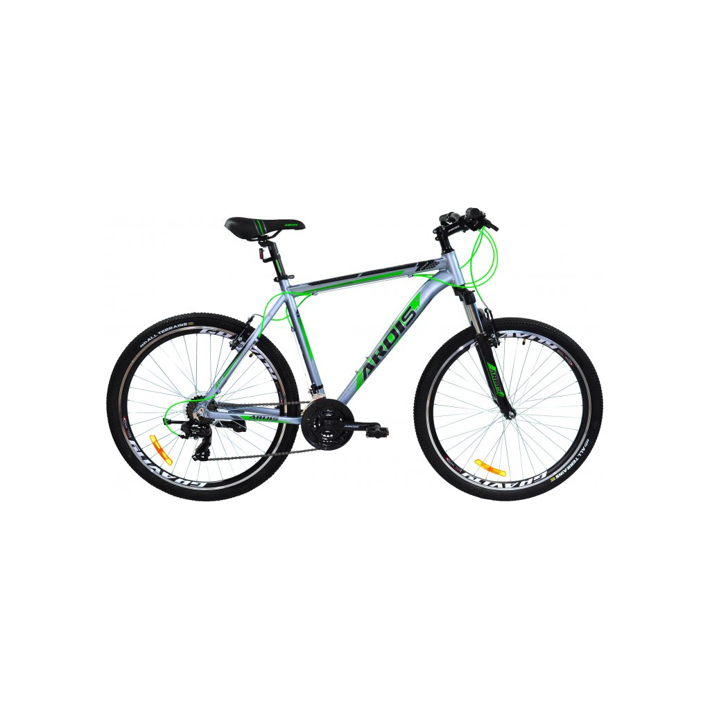 Велосипед Ardis Colt 27,5" рама-19" Al Grey/Green (02582)