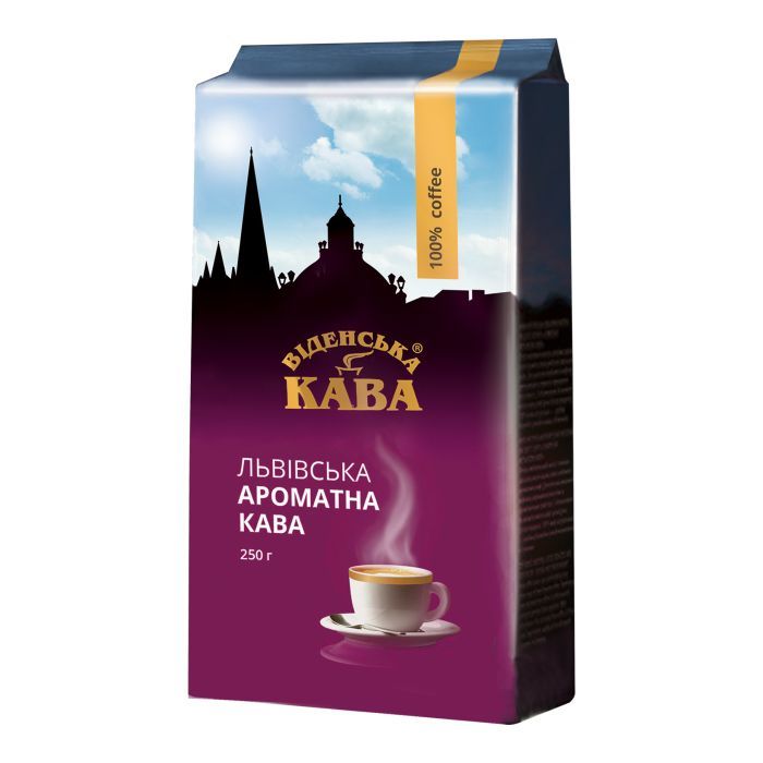 Кава Віденська Львівська Ароматна 250 г (371032)