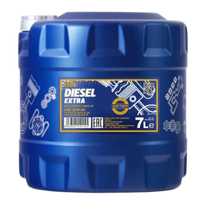 Моторное масло Mannol DIESEL EXTRA 7л 10W-40 (MN7504-7)