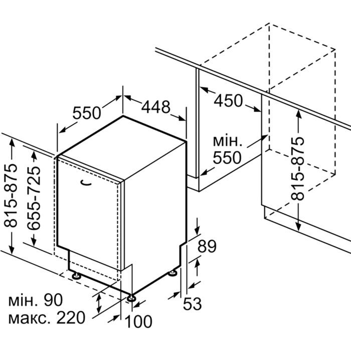 Посудомийна машина Bosch SPV2IKX10K зображення 8