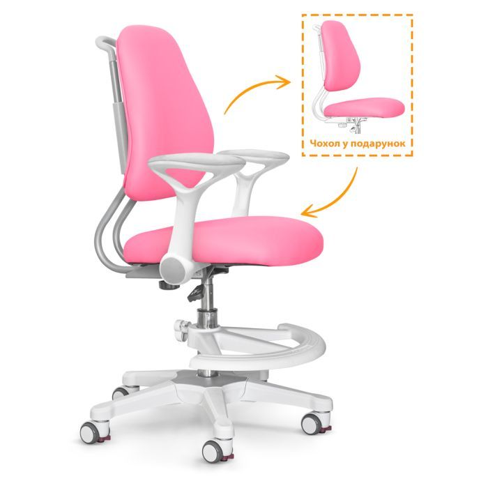 Дитяче крісло Evo-kids s Mio Ergo Pink (Y-507 KP) зображення 4