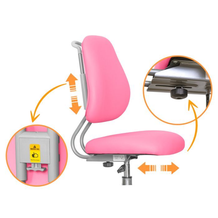 Дитяче крісло Evo-kids s Mio Ergo Pink (Y-507 KP) зображення 7