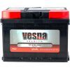 Аккумулятор автомобильный Vesna 62 Ah/12V Premium Euro (415 062)