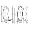 Тормозные колодки Bosch 0 986 424 694 изображение 4
