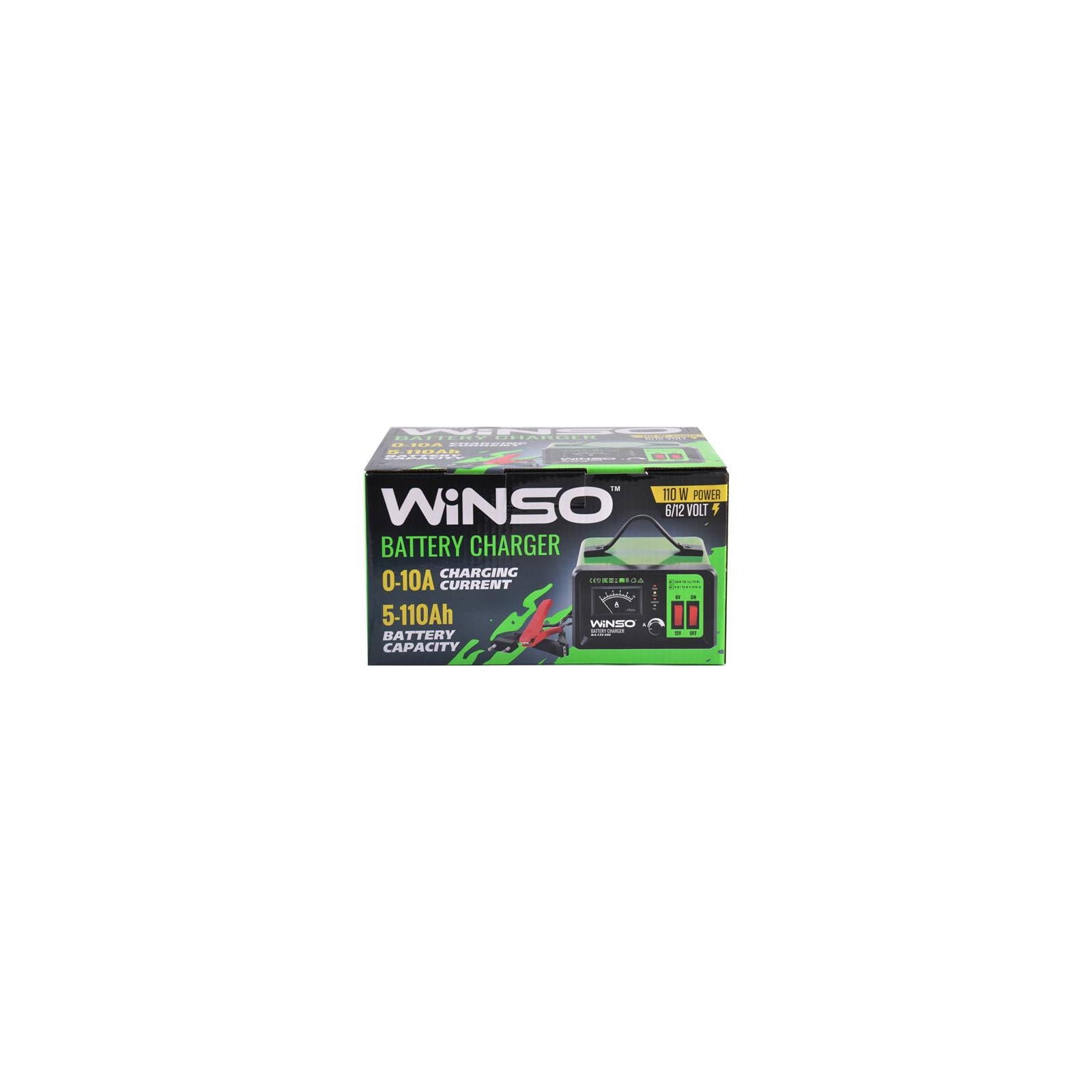 Зарядний пристрій для автомобільного акумулятора WINSO 139300 зображення 4