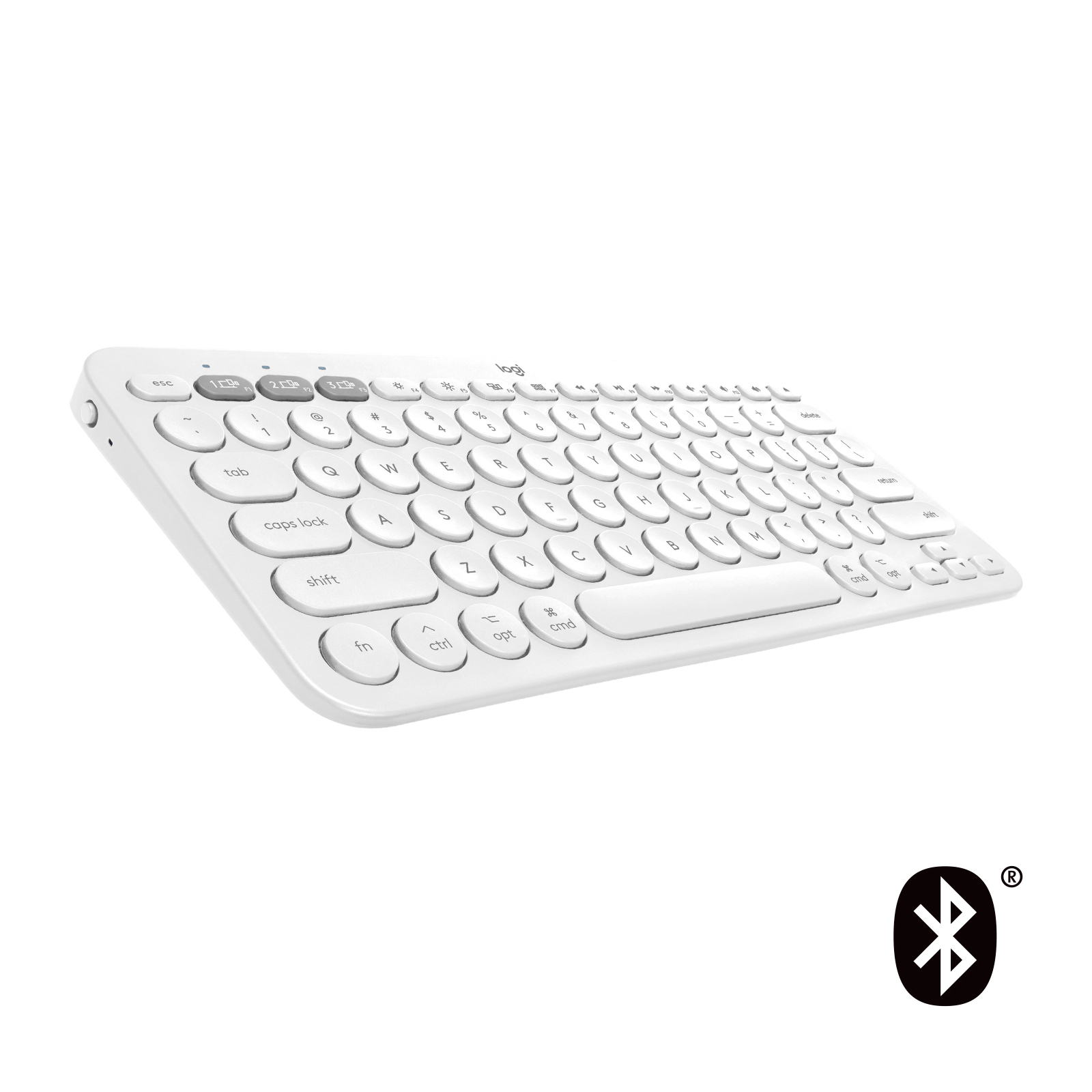 Клавиатура Logitech K380 for MAC Multi-Device Bluetooth UA Off-White (920-010407)