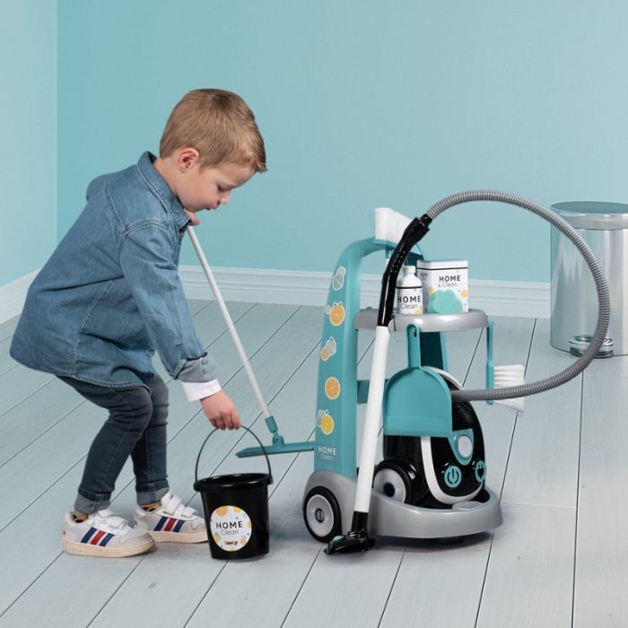 Игровой набор Smoby Тележка для уборки (330316) изображение 3