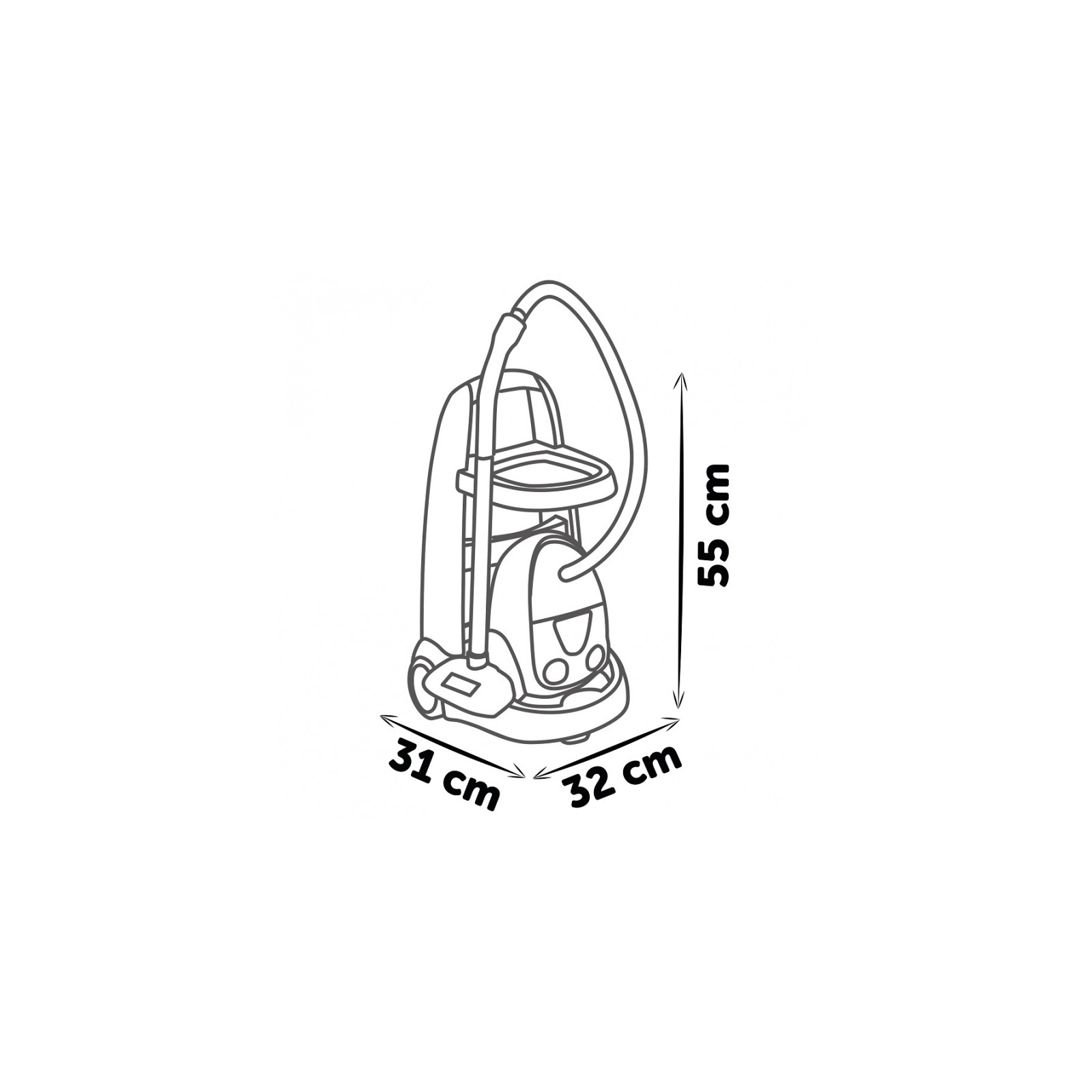 Ігровий набір Smoby Візок для прибирання (330316) зображення 5