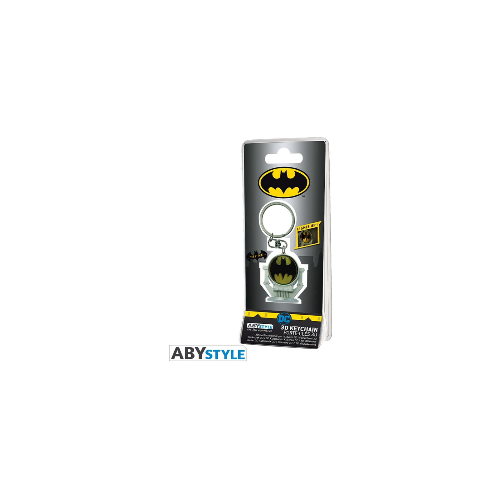 Брелок ABYstyle DC Comics Batman Bat-Signal (Бэтмен Бет-сигнал) 4.3 см (ABYKEY336) зображення 8