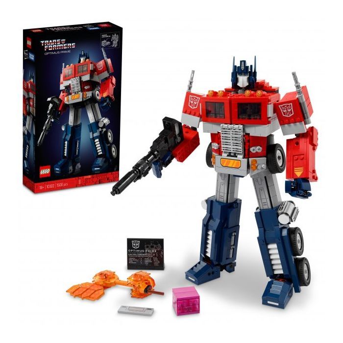 Конструктор LEGO Icons Optimus Prime 1508 деталей (10302) изображение 2