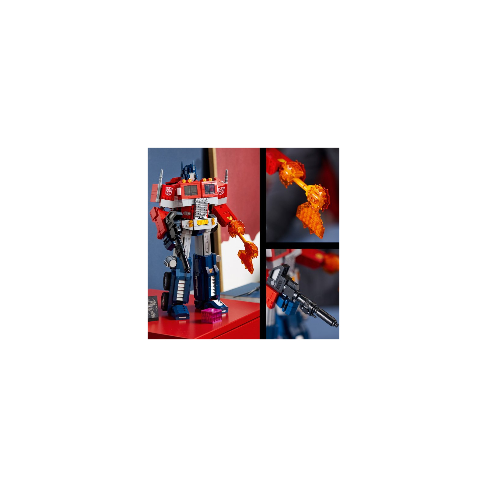 Конструктор LEGO Icons Optimus Prime 1508 деталей (10302) изображение 4