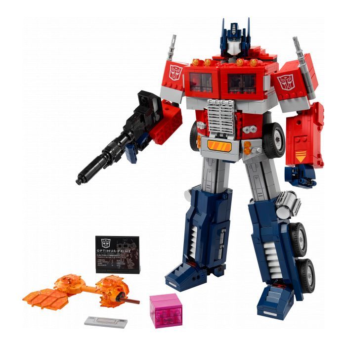 Конструктор LEGO Icons Optimus Prime 1508 деталей (10302) изображение 6