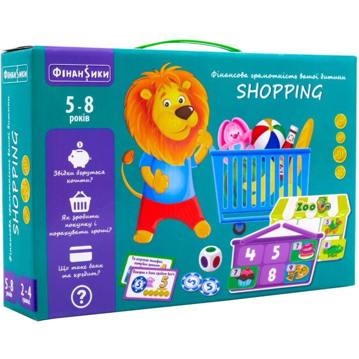 Настільна гра Vladi Toys Граємо у крамничку (укр) (VT2312-06)