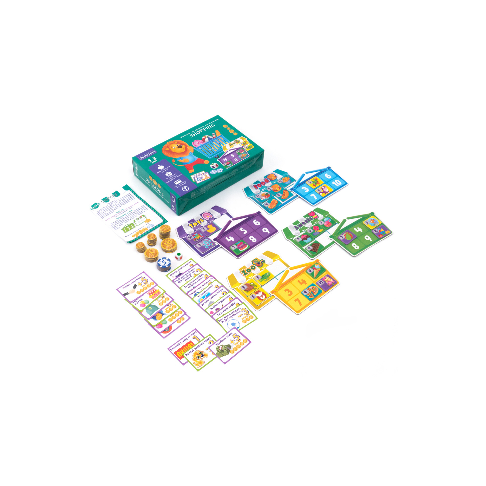 Настольная игра Vladi Toys Играем в магазинчик (укр) (VT2312-06) изображение 2