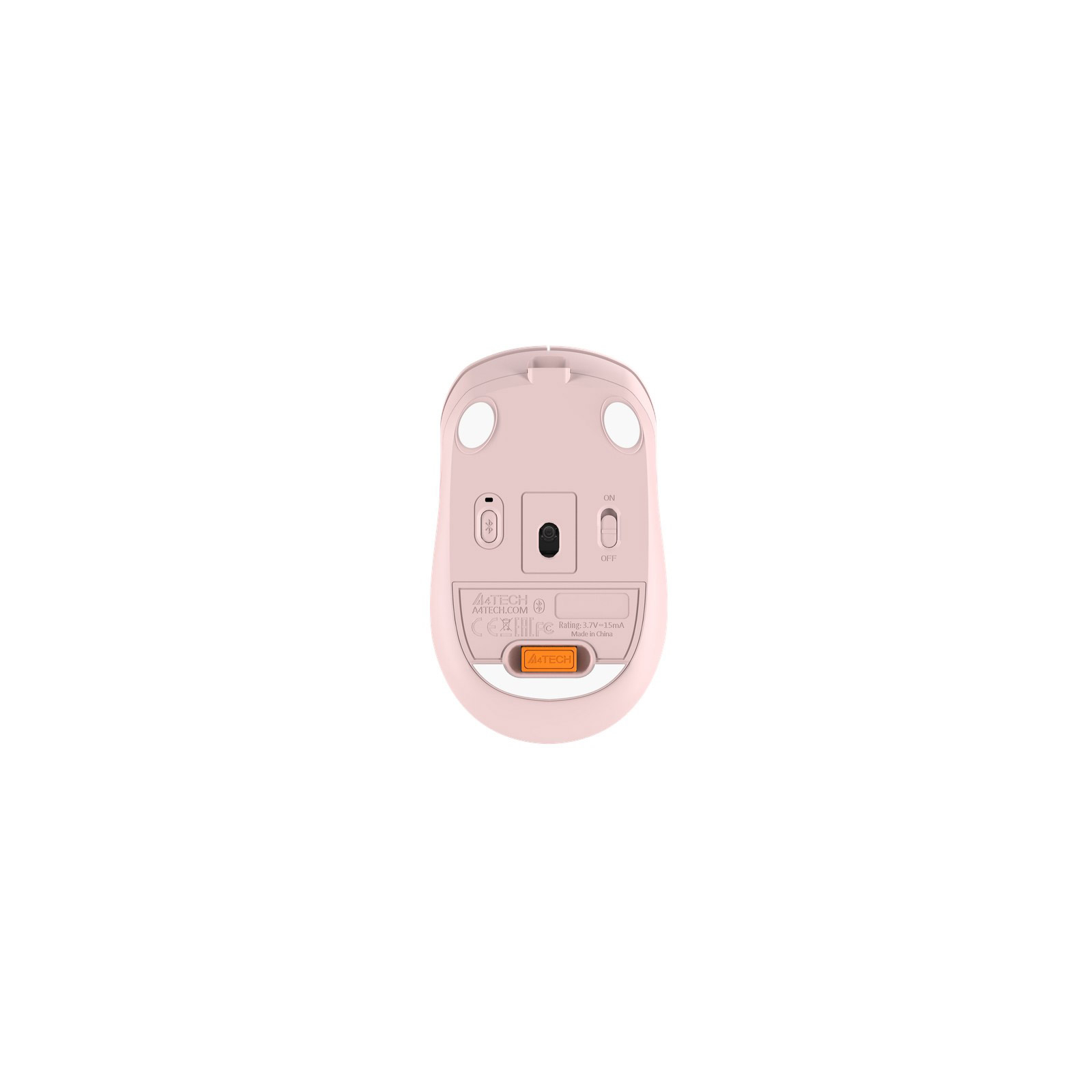Мышка A4Tech FB10C Wireless/Bluetooth Pink (FB10C Pink) изображение 10
