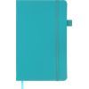 Книга записная Buromax Etalon 125x195 мм 96 листов в клетку обложка из искусственной кожи Бирюзовая (BM.291160-06) изображение 2