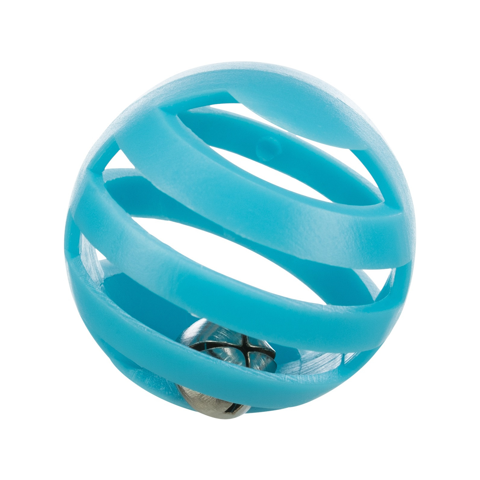 Игрушка для кошек Trixie Мячики пластиковые с колокольчиками 4 см (набор 4 шт.) (4011905045214) изображение 3