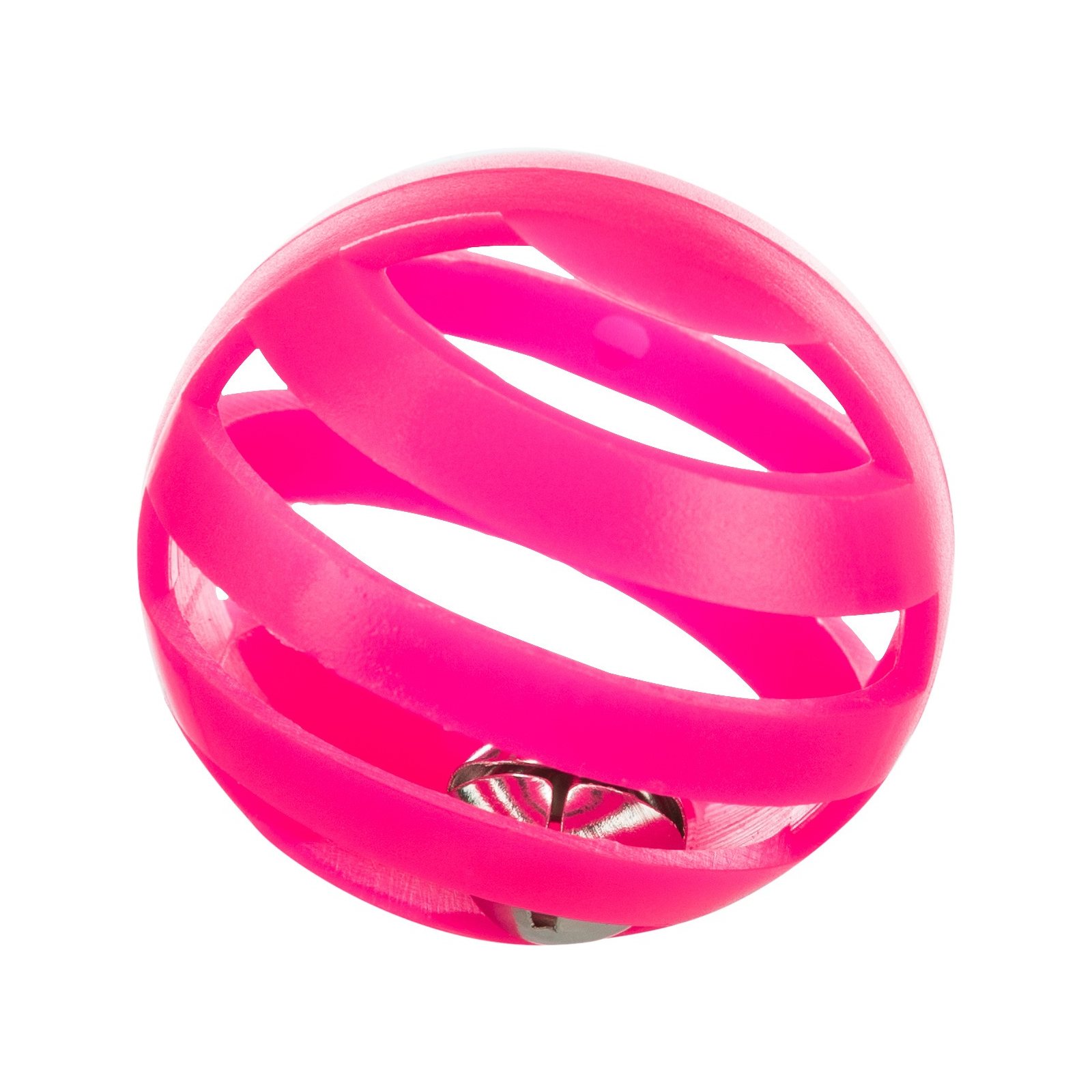Игрушка для кошек Trixie Мячики пластиковые с колокольчиками 4 см (набор 4 шт.) (4011905045214) изображение 4