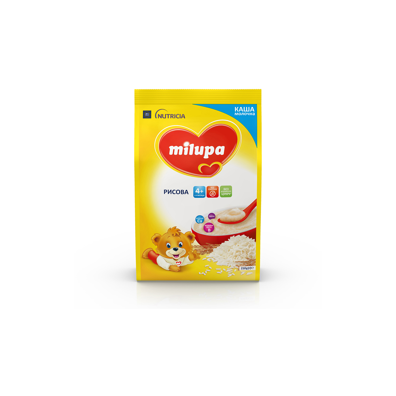 Дитяча каша Milupa Рисова молочна 210г (5900852931178) зображення 10