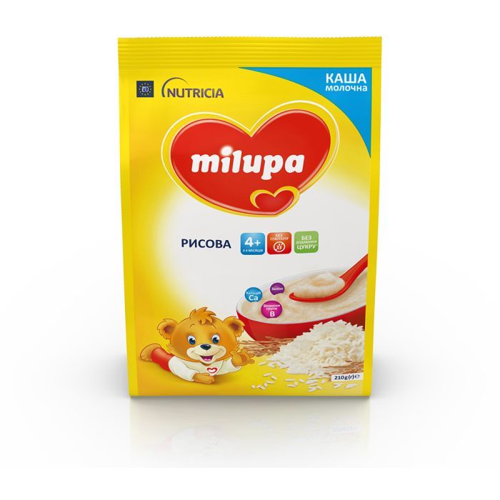 Дитяча каша Milupa Рисова молочна 210г (5900852931178) зображення 9