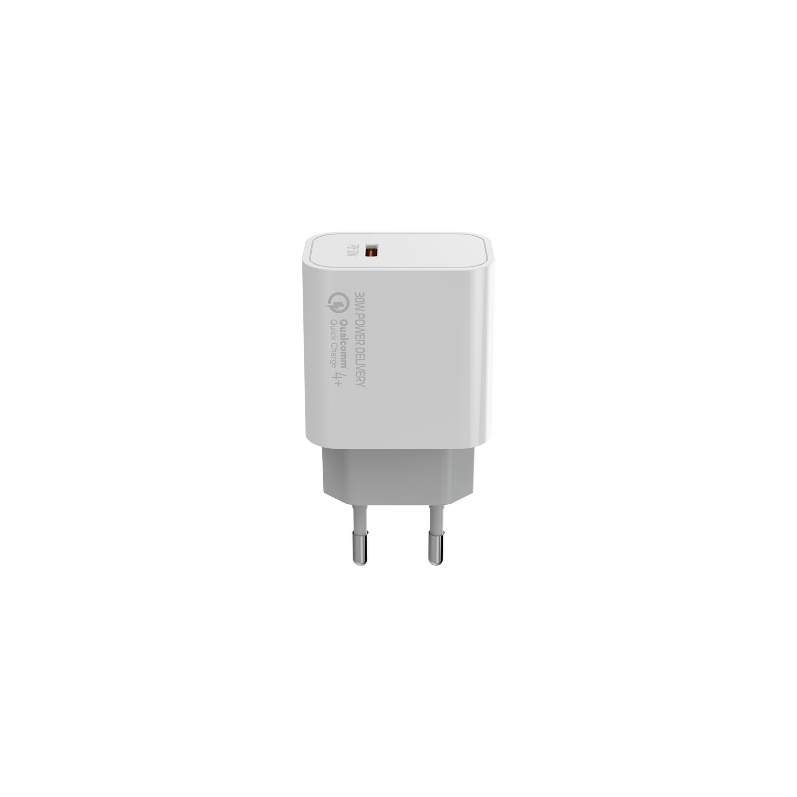 Зарядний пристрій ColorWay PD Port PPS USB Type-C (30W) white (CW-CHS038PD-WT) зображення 2