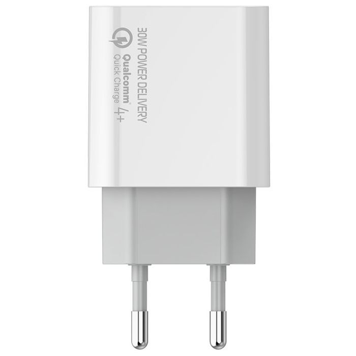 Зарядний пристрій ColorWay PD Port PPS USB Type-C (30W) white (CW-CHS038PD-WT) зображення 8