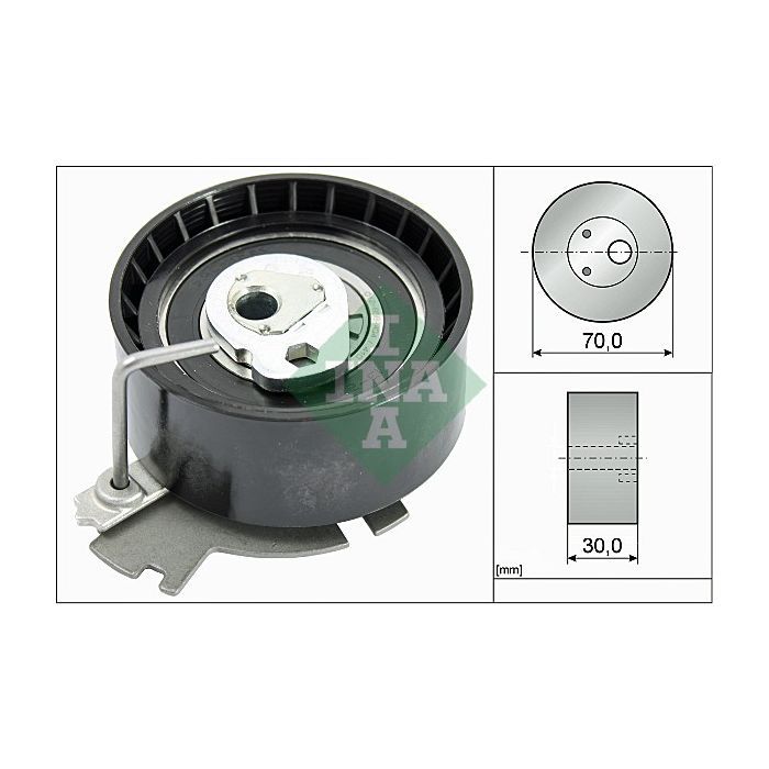Ролик натягувача ременя INA 531 0632 10
