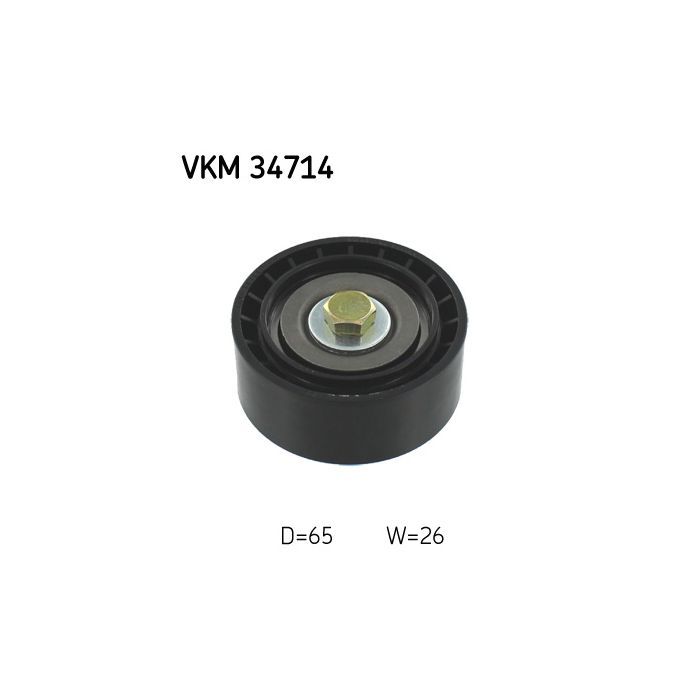 Ролик натяжителя ремня SKF VKM 34714