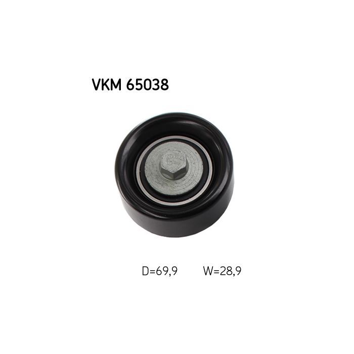 Ролик натяжителя ремня SKF VKM 65038
