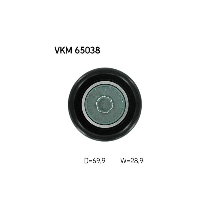 Ролик натяжителя ремня SKF VKM 65038 изображение 2