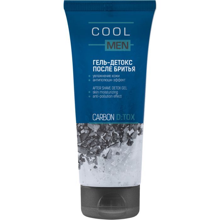 Гель после бритья Cool Men Detox Carbon 200 мл (4823015942075)