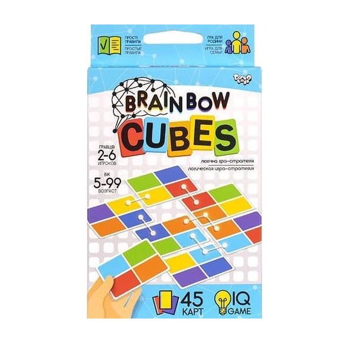 Настільна гра Danko Toys Brainbow Cubes (G-BRC-01-01)