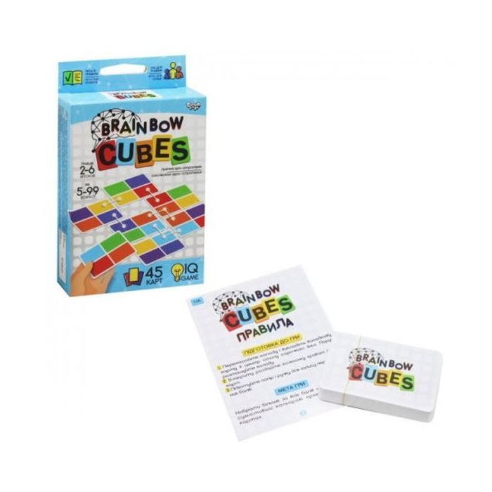Настільна гра Danko Toys Brainbow Cubes (G-BRC-01-01) зображення 2