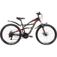 Велосипед Discovery 26" Tron AM2 DD рама-15" 2022 Grey/Blue (OPS-DIS-26-506)