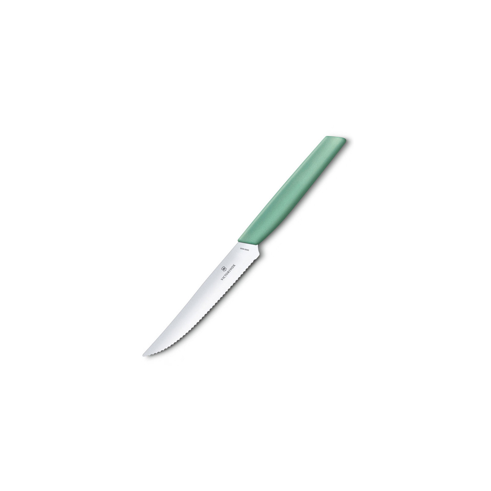 Кухонный нож Victorinox Swiss Modern SteakPizza 12см Mint (6.9006.12W41) изображение 3