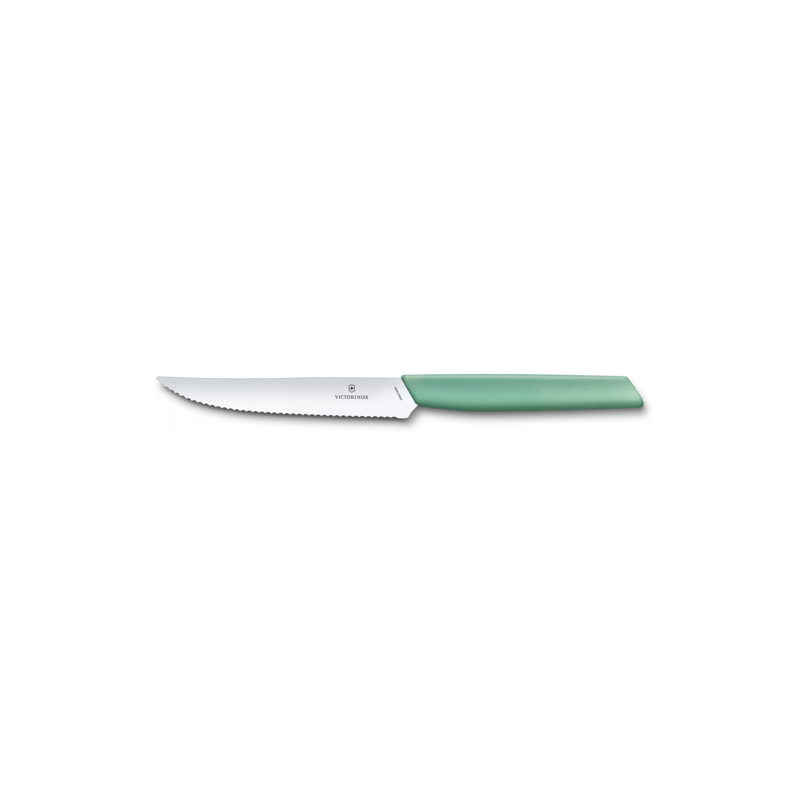 Кухонный нож Victorinox Swiss Modern SteakPizza 12см Mint (6.9006.12W41)