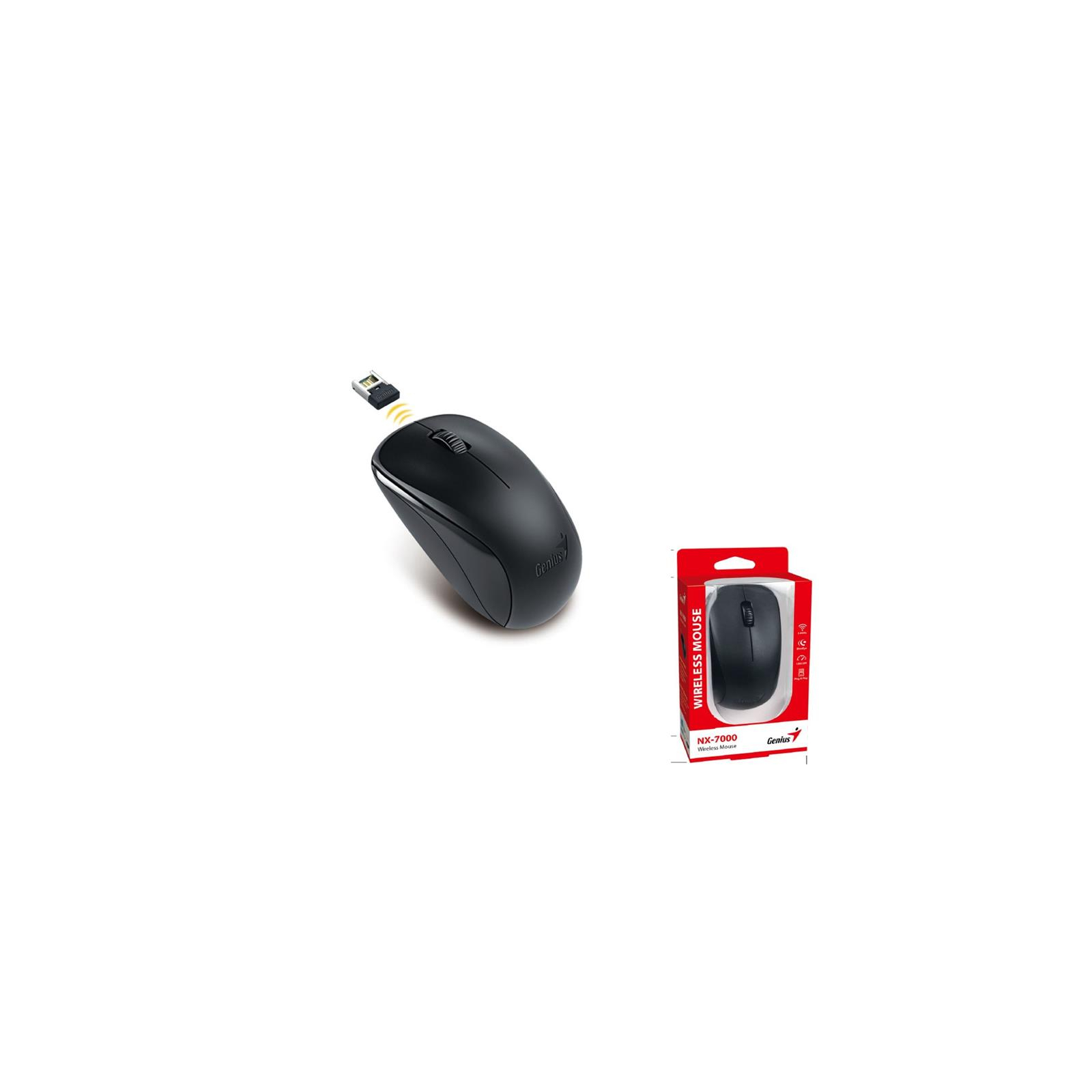 Мишка Genius NX-7000 Wireless Red (31030027403) зображення 2