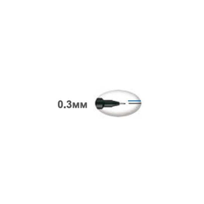 Лайнер UNI Pin Fine Linе Blue 0.3 мм (PIN03-200.Blue) зображення 6