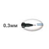 Лайнер UNI Pin Fine Linе Blue 0.3 мм (PIN03-200.Blue) зображення 6