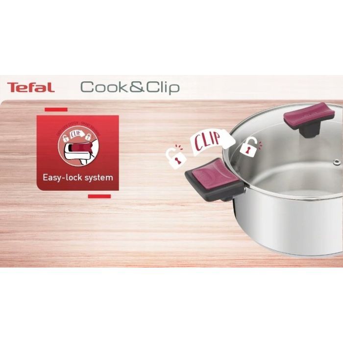 Набір посуду Tefal CookClip (G723SA74) зображення 3